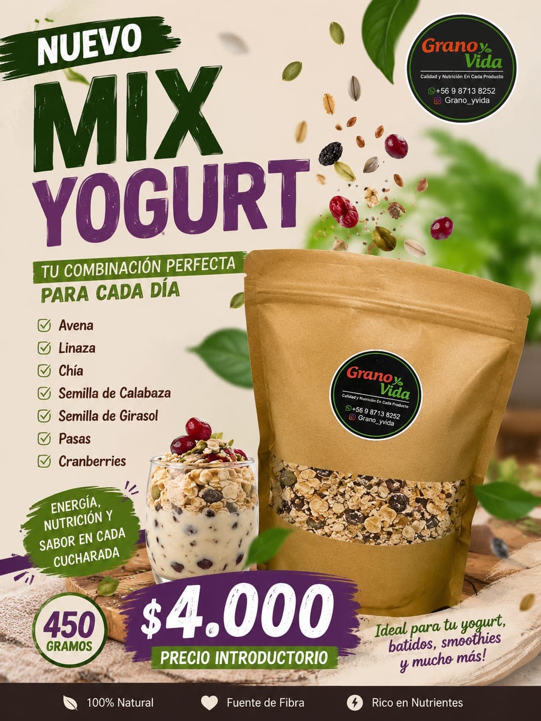 Mix yogurth